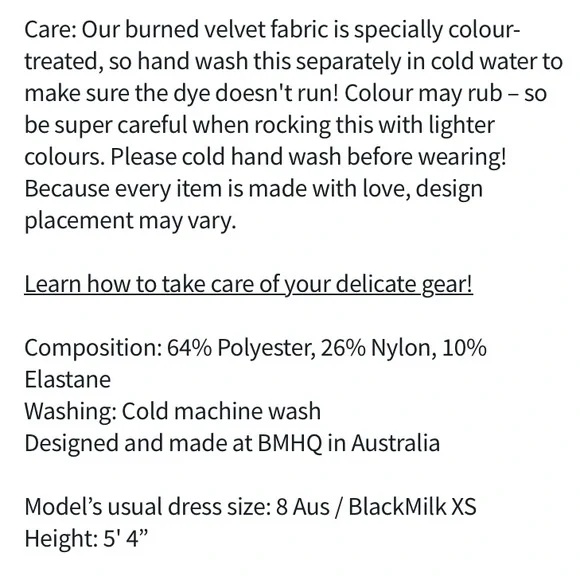 BLACKMILK Burned Velvet HIGH WAIST FLARE PANTS! - Picture 9 of 9